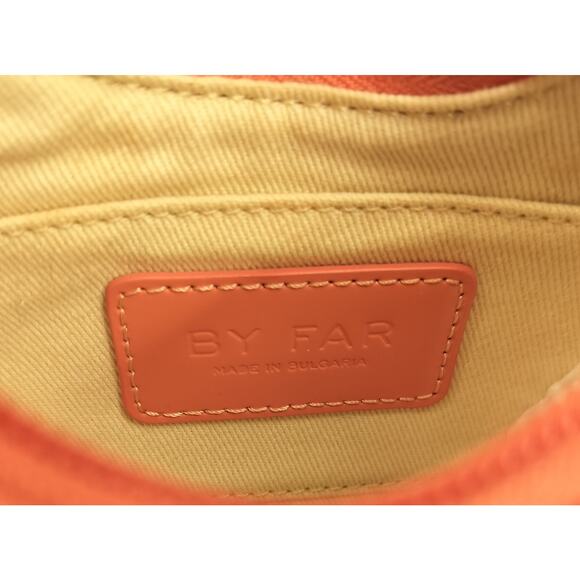 By FAR Baby Amber Beige Semi Patent Leather Apple Shoulder Bag - Picture 2 of 7